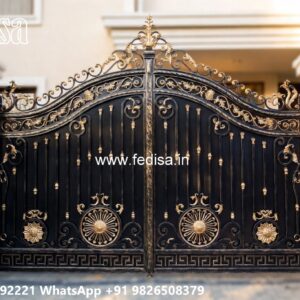 Classic Gate Design, 4 Feet Iron Gate Design Iron Gate Stock Photos And Images
