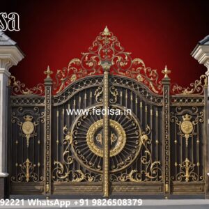 Steel Gate Handle Design, Types Of Gate Designs Iron Gate Stock Photos And Images
