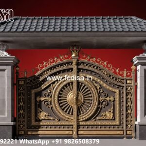 Pipe Design Gate, Simple Garden Gate Design Iron Gate Stock Photos And Images
