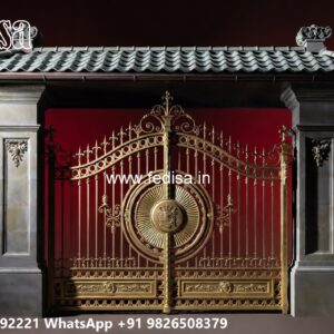 Steel Gate Handle Design, House Boundary Gate Design Iron Gate Stock Photos And Images