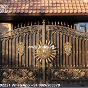 Classic Gate Design, Simple Garage Gate Design Iron Gate Stock Photos And Images