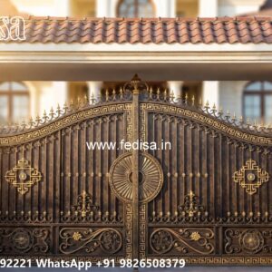 Cnc Main Gate Design, Loha Pipe Gate Design Iron Gate Stock Photos And Images