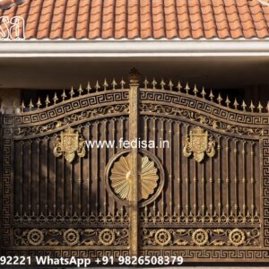 Sliding Gate Lock Design, Modern Iron Main Gate Design Iron Gate Stock Photos And Images