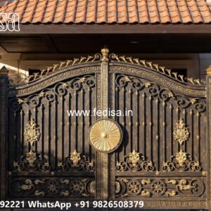Steel Gate Handle Design, Design Gate Ke Design Iron Gate Stock Photos And Images