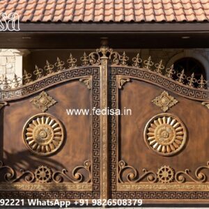 House Entry Gate Design, Iron Gate Latest Design Iron Gate Stock Photos And Images