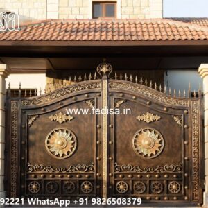 Classic Gate Design, Steel Gate Sliding Design Iron Gate Stock Photos And Images