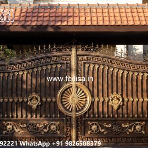 Cnc Main Gate Design, Sliding Gate Ka Design Iron Gate Stock Photos And Images