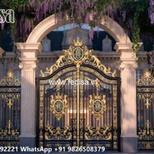 Pipe Design Gate, Simple Iron Main Gate Design Iron Gate Stock Photos And Images