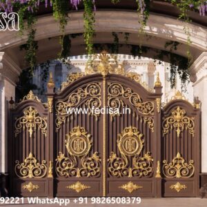Steel Single Gate Design, Wooden Field Gate Designs Iron Gate Stock Photos And Images