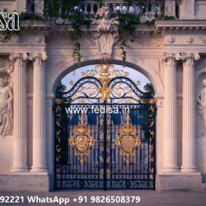 Gate Cover Design, Main Gate Design Iron For Home Iron Gate Stock Photos And Images