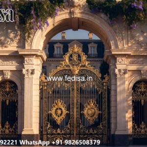House Entry Gate Design, Safety Grill Gate Price Iron Gate Stock Photos And Images