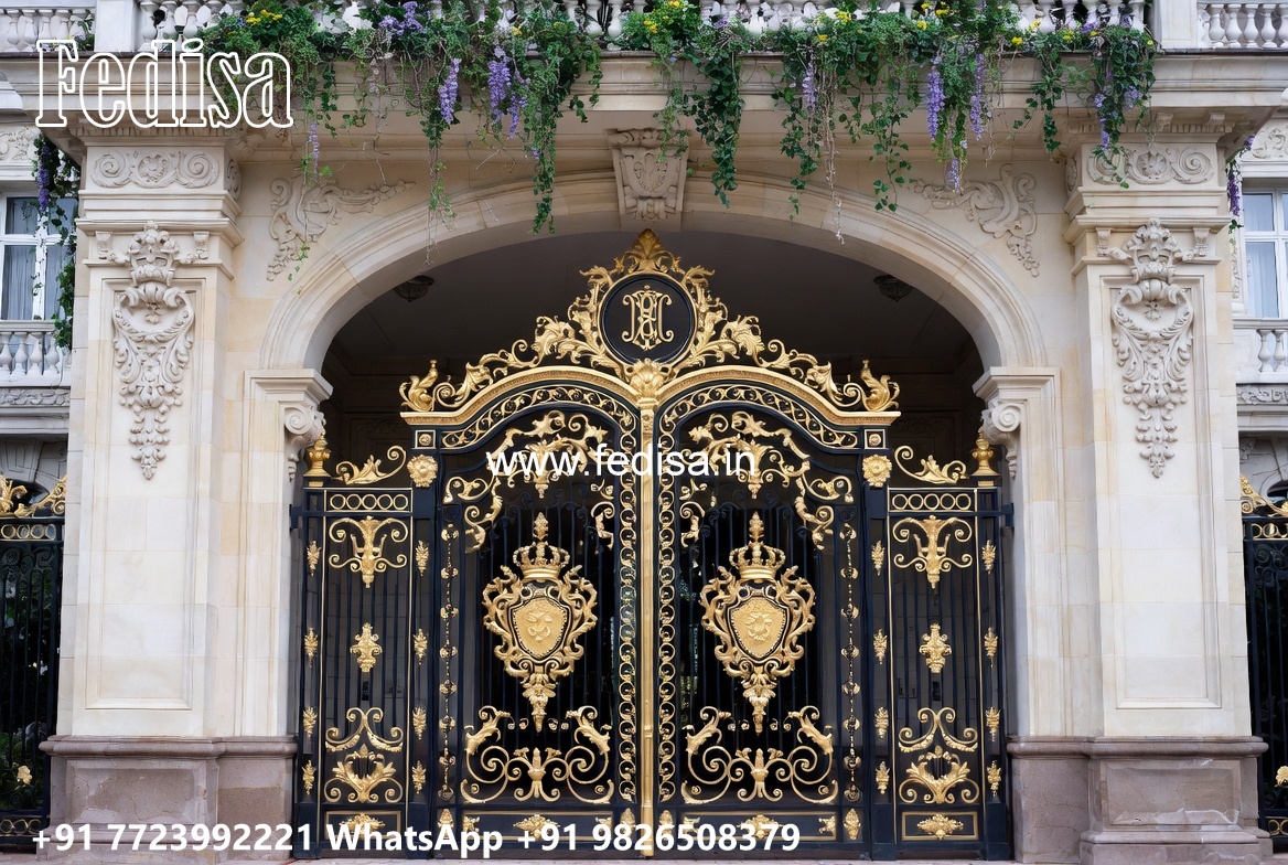 Classic Gate Design, Steel Ka Gate Price Iron Gate Stock Photos And Images