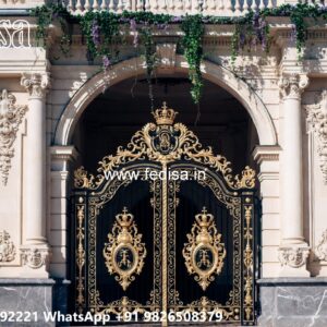 Sliding Gate Lock Design, Strong Gate Design Iron Gate Stock Photos And Images