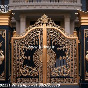 House Entry Gate Design, Contemporary Iron Gates Iron Gate Stock Photos And Images