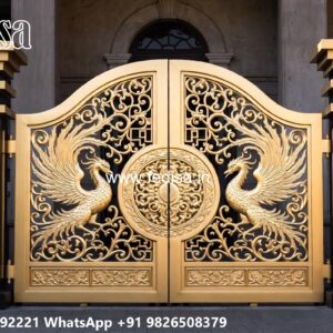 House Entry Gate Design, Main Gate Grill Ka Design Iron Gate Stock Photos And Images