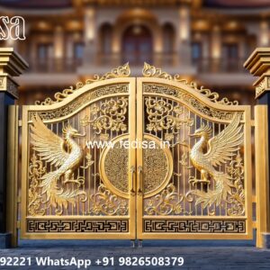Pipe Design Gate, Main Gate Design 12 Feet Iron Gate Stock Photos And Images