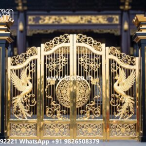 House Entry Gate Design, New Latest Gate Design Iron Gate Stock Photos And Images