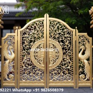 Cnc Main Gate Design, Ss Main Door Gate Design Iron Gate Stock Photos And Images