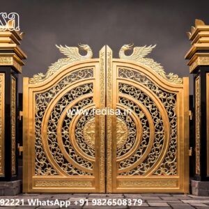 Sliding Gate Lock Design, Gate Furniture Design Iron Gate Stock Photos And Images