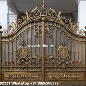 Cnc Main Gate Design, Gate Design Small House Iron Gate Stock Photos And Images