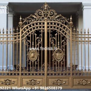 Gate Cover Design, Steel Main Gate Design 2026 Iron Gate Stock Photos And Images