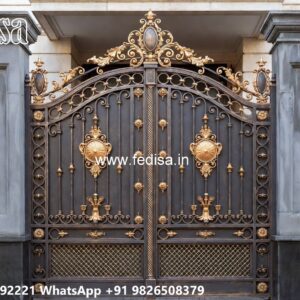 Steel Gate Handle Design, Iron Main Gate Simple Design Iron Gate Stock Photos And Images