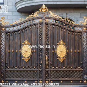 Steel Gate Handle Design, Latest Grill Gate Design Iron Gate Stock Photos And Images