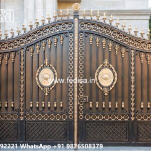 Cnc Main Gate Design, Stainless Steel Grill Gate Design Iron Gate Stock Photos And Images