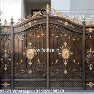Steel Gate Handle Design, Iron Boundary Wall Design Iron Gate Stock Photos And Images