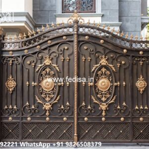 Pipe Design Gate, Ss Compound Gate Design Iron Gate Stock Photos And Images