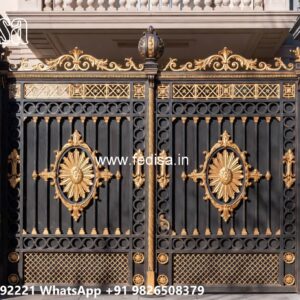 Gate Cover Design, Small Gate Grill Design Iron Gate Stock Photos And Images