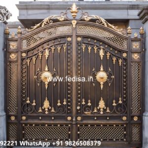 Fancy Steel Gate Design, Gate Ki Designing Iron Gate Stock Photos And Images