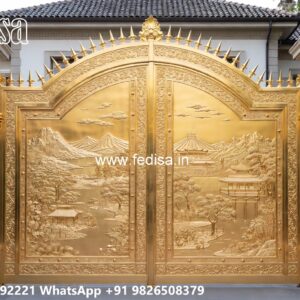 Cnc Main Gate Design, Contemporary Side Gates Iron Gate Stock Photos And Images