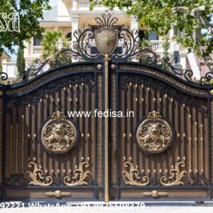 Sliding Gate Lock Design, Iron Grill Gate Design Home Iron Gate Stock Photos And Images