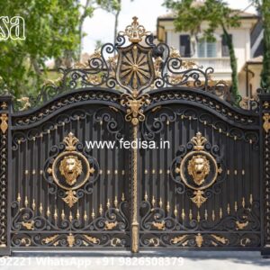 Sliding Gate Lock Design, House Main Gate Grill Design Iron Gate Stock Photos And Images