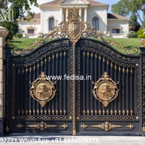 House Entry Gate Design, House Gate Entrance Design Iron Gate Stock Photos And Images