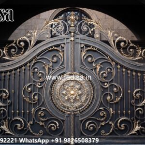 Sliding Gate Lock Design, Ss Gate New Design Iron Gate Stock Photos And Images
