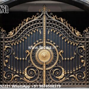 Classic Gate Design, Ss Single Gate Iron Gate Stock Photos And Images