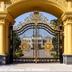Gate Cover Design, Main Gate Iron Colour Iron Gate Stock Photos And Images