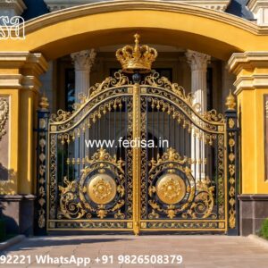 Iron Gate Colour Design, Gate Design Iron Gate Stock Photos And Images