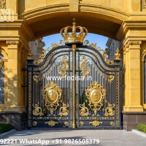Modern Main Gate Design 2026, Front Gate Designs For Houses Iron Gate Stock Photos And Images