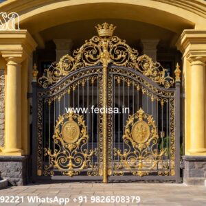 Slide Gate Design For House, Main Gate Design 2026 Iron Gate Stock Photos And Images