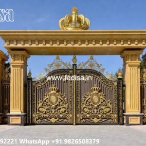 Gate Upper Design, Ss Gate Design Iron Gate Stock Photos And Images