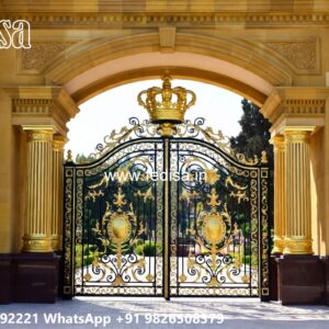 Modern Front Gate, Main Gate Design 2026 With Price Iron Gate Stock Photos And Images