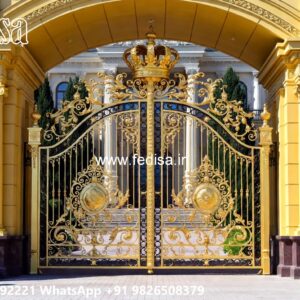 Traditional Gate Design, Modern Front Gate Design Iron Gate Stock Photos And Images