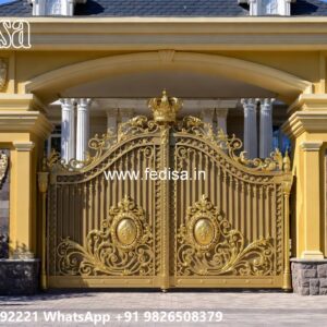 Iron Gate Design For Main Gate, Steel Gate Design Catalogue Iron Gate Stock Photos And Images