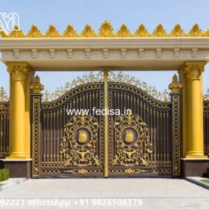 Iron Gate Colour Design, Industrial Gate Design Iron Gate Stock Photos And Images