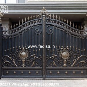 Modern Main Gate Design 2028, Outdoor Gate Design Iron Gate Stock Photos And Images