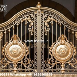 Slide Gate Design For House, Gate Handle Design Iron Gate Stock Photos And Images