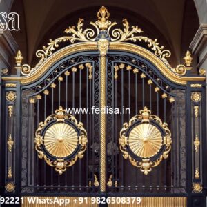 Modern Main Gate Design 2032, Gate Design For Main Door Iron Gate Stock Photos And Images